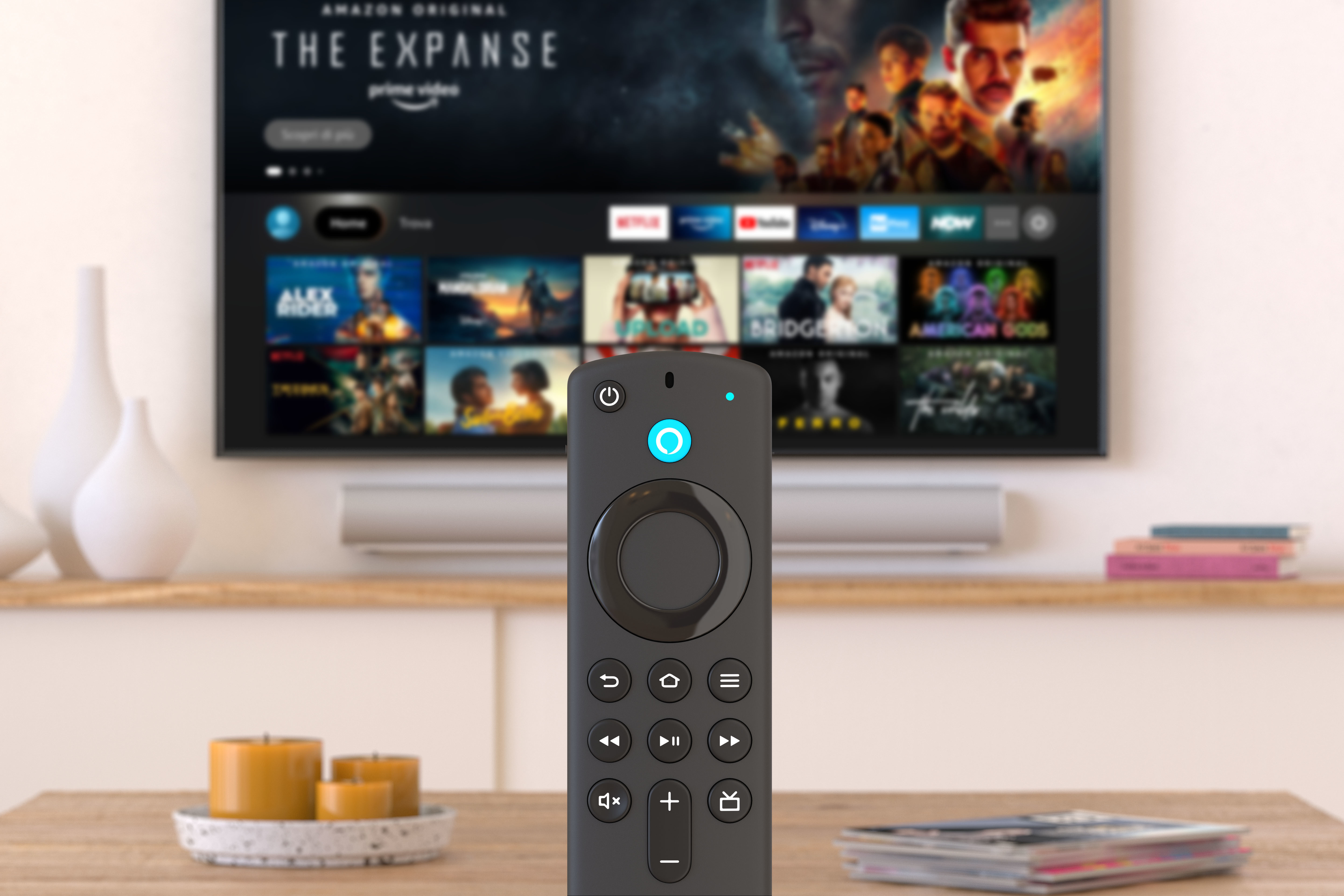 Amazon Fire TV Stick 2021 HDMI Full HD Noir Emballage Détérioré
