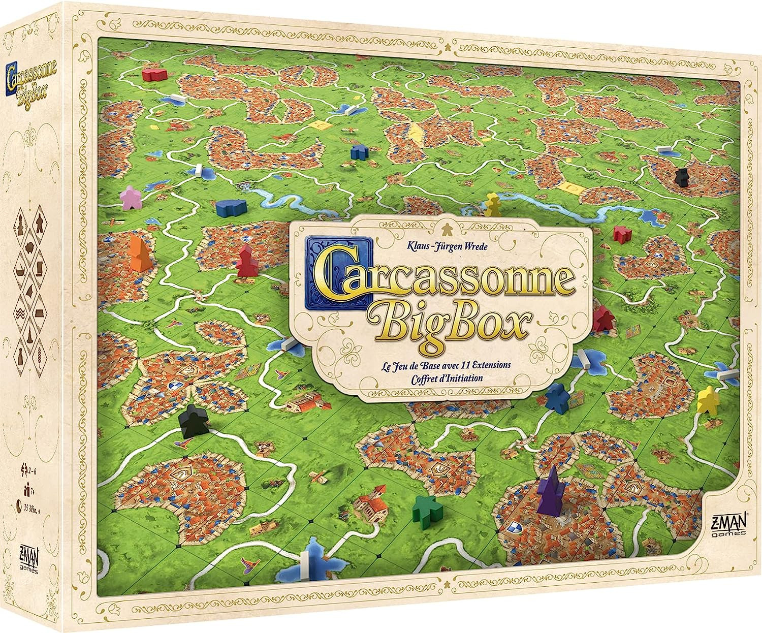 Hans Im Gluck Game - Carcassonne: Big...