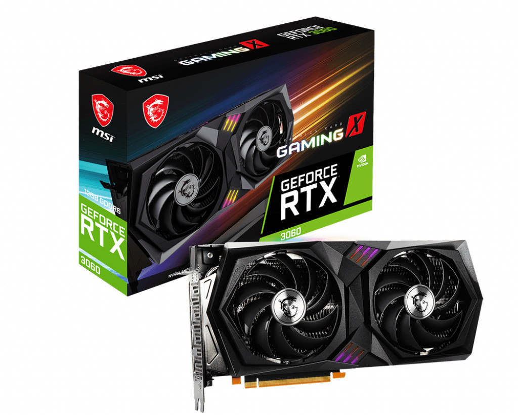 MSI GeForce RTX 3060 GAMING X 12 Go GDDR6 Graphics Carte Reconditionné
