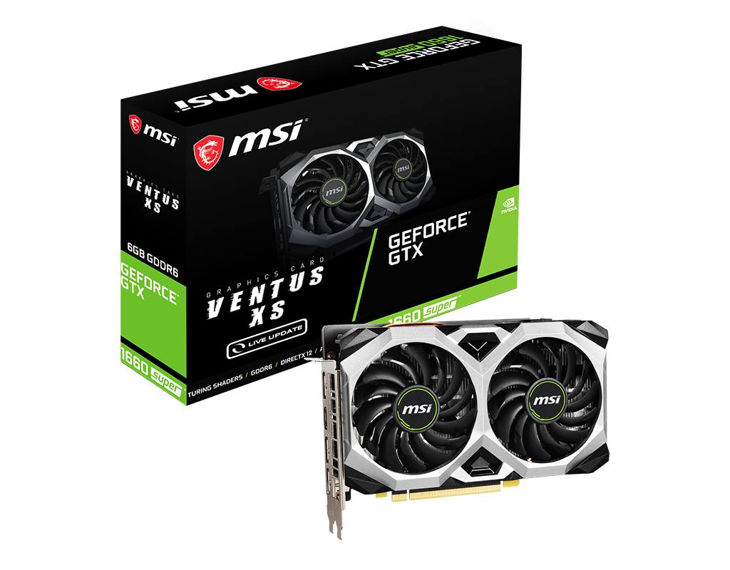MSI GeForce GTX 1660 Super Ventus XS...