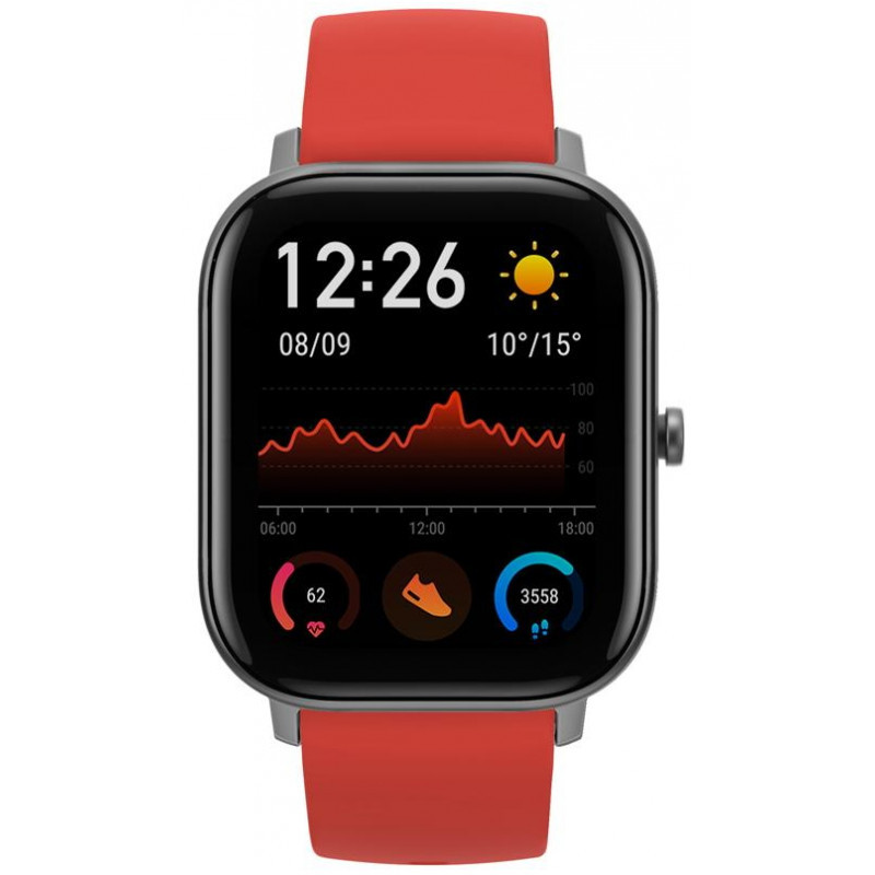 Amazfit GTS Smartwatch Montre Vermillion orange Open Box