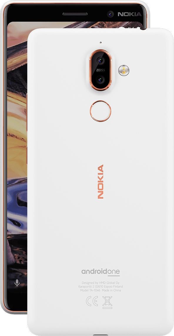 Nokia 7 Plus 4GB 64GB White (Usage Marks) Refurbished