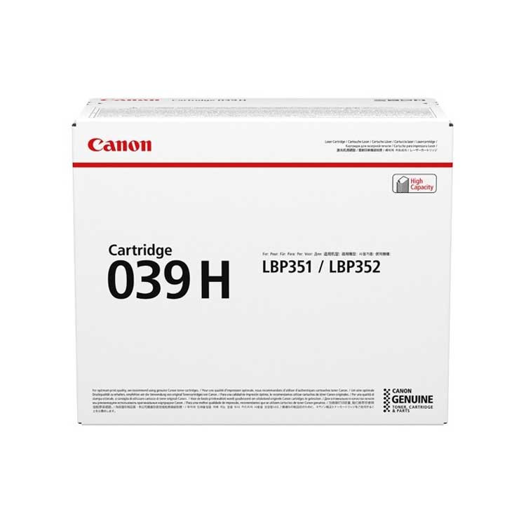 Canon 039H toner cartridge...